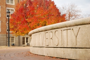 iStock photo of a university campus