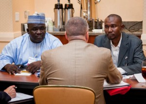 A buying delegation from Nigeria attended the Discover Forum, making connections with American businesses looking to do business in Africa.